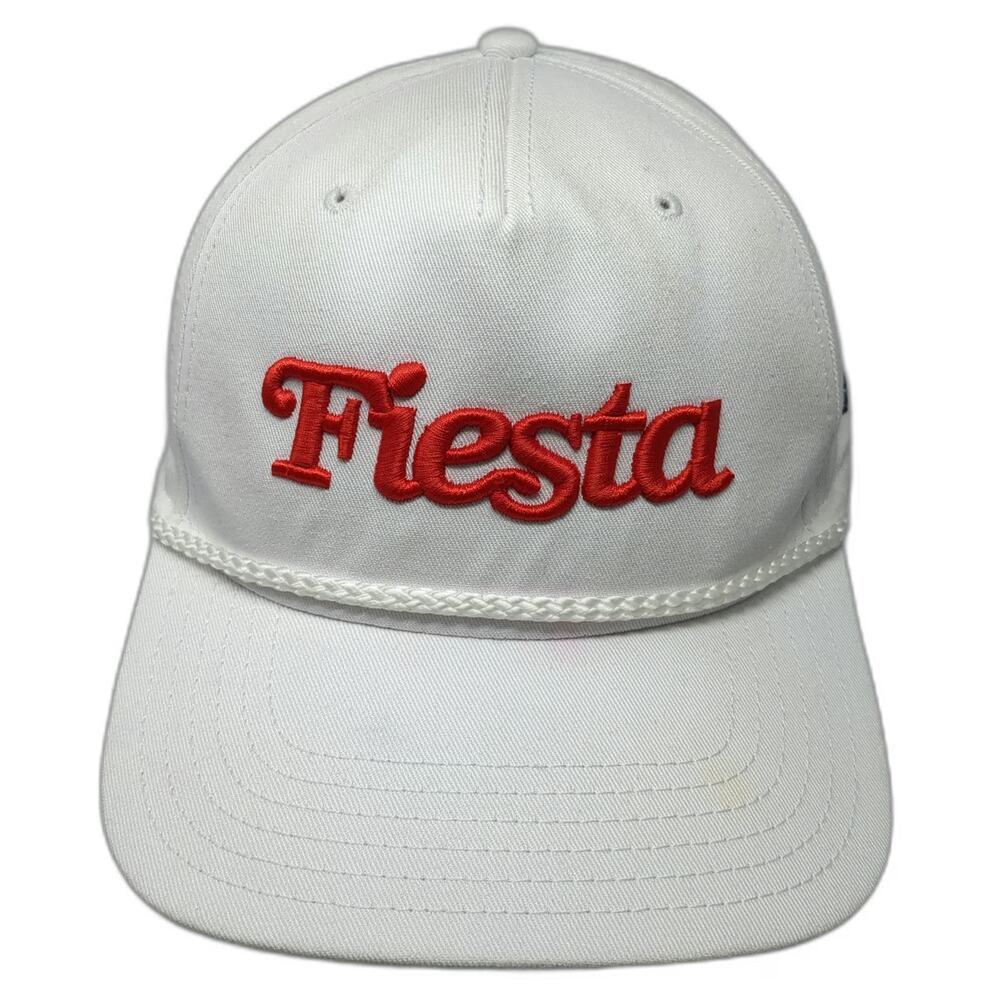 Otto 5 Panel White OSFM Fiesta Bowl 1989 Rope Snapback Cotton Embroidered hat